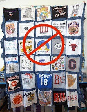 make shirts into quilt