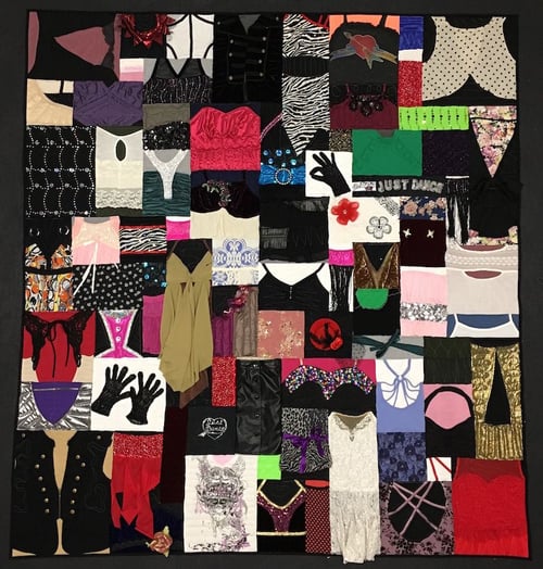 Dance Costume Quilt by Too Cool T-shirt Quilts