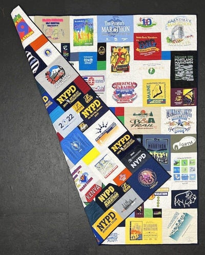double-sided Too Cool T-shirt Quilt