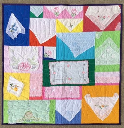 Hankie with colors