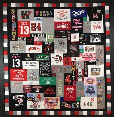 How to Use Homemade T-shirts in a T-shirt Quilt