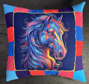Horsey 100 Pillow