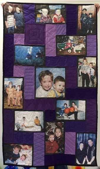 Photos in quilt by Too Cool T-shirt quilts