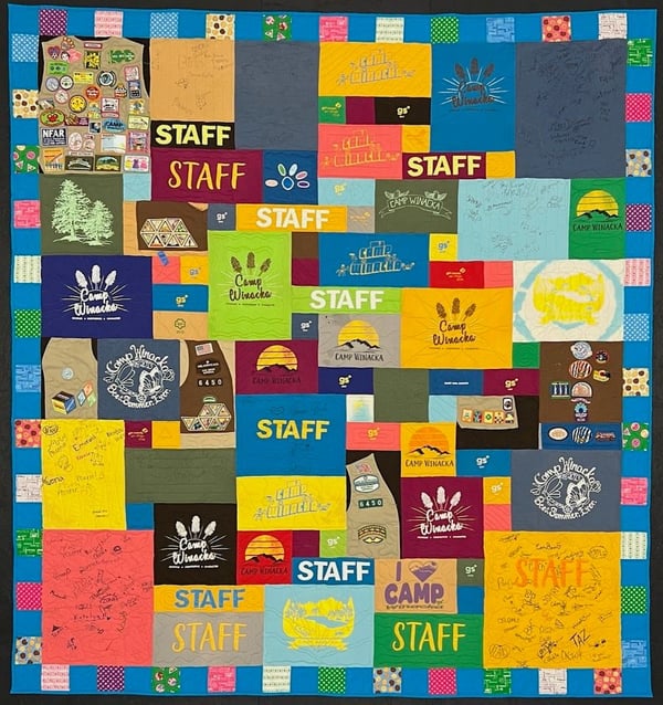 T-shirt Quilt By Too Cool T-shirt Quilts