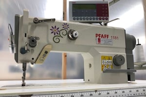 pfaff sewing machine at the Too Cool T-shirt Quilts shop