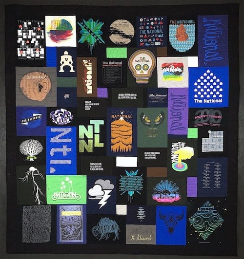 the nationals band concert T-shirt Quilt by Too Cool T-shirt Quilts